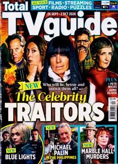 Total TV Guide England Magazine Issue NO 40