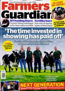 Farmers Guardian Magazine Issue 25/09/2026