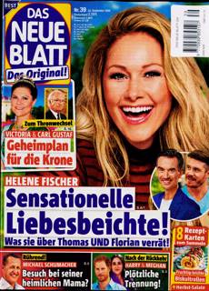 Das Neue Blatt (Ger) Magazine Issue NO 39