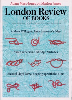 London Review of Books Magazine Issue VOL48/17
