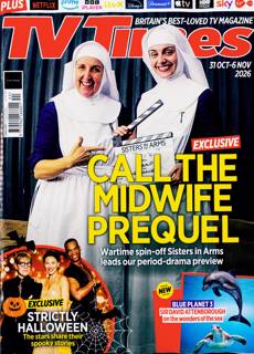 TV Times England Magazine Issue 31/10/2026