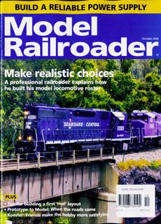 Model Railroader Magazine Issue OCT 26
