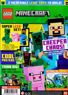 Lego Minecraft Magazine Issue NO 54