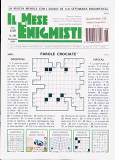 Il Mese Enigmistico Magazine Issue NO269