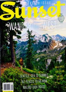 SUNSET Magazine Issue TRVL ISS