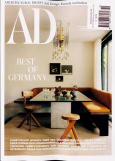 Architectural Digest German Magazine Issue NO 10
