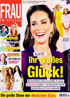 Frau Im Spiegel Weekly Magazine Issue NO 41