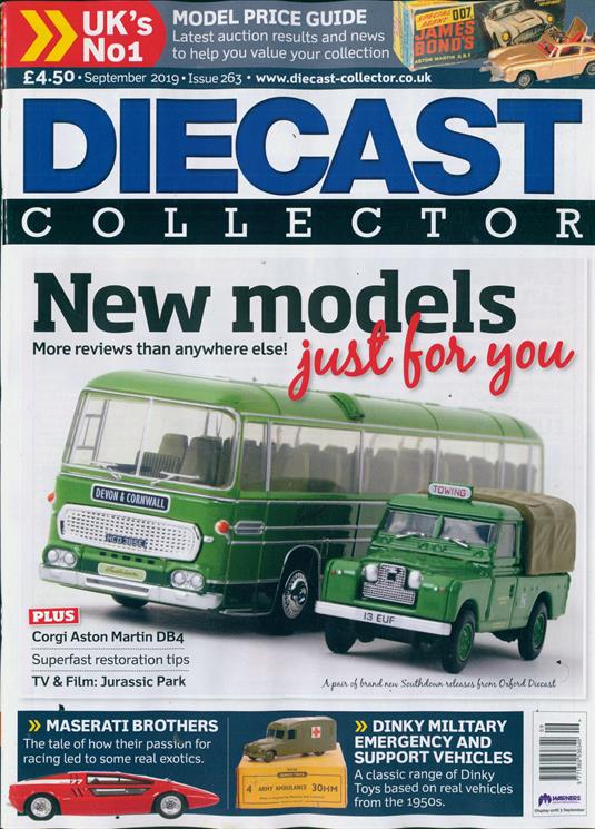 Diecast Collector Magazine Subscription Buy at Newsstand.co.uk Collecting