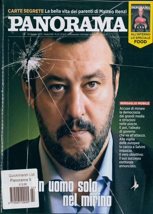 Panorama Magazine Subscription Buy at Newsstand.co.uk Italian