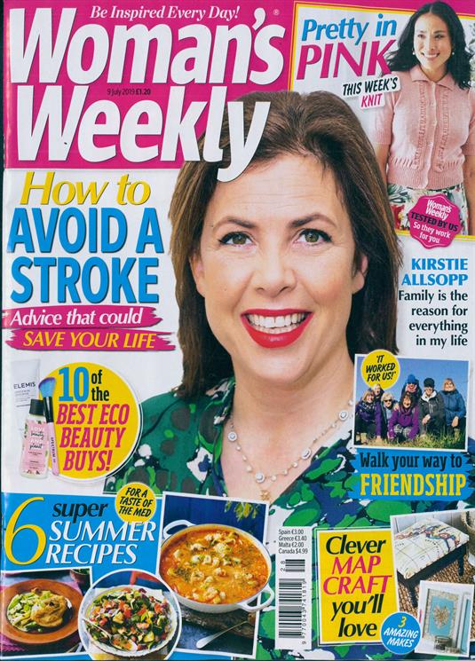 Womans Weekly Magazine Subscription | Buy at Newsstand.co.uk | Women's ...