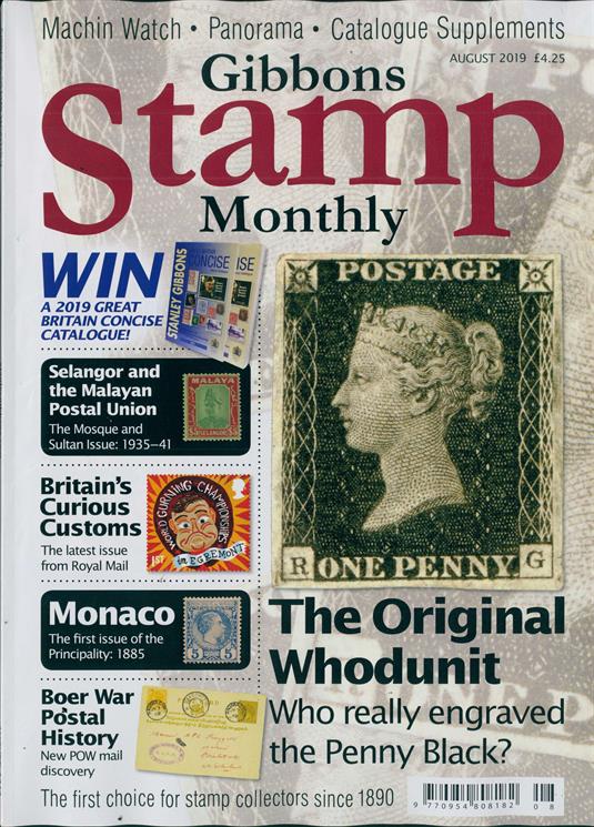 Gibbons Stamp Monthly Magazine Subscription Buy at Newsstand.co.uk