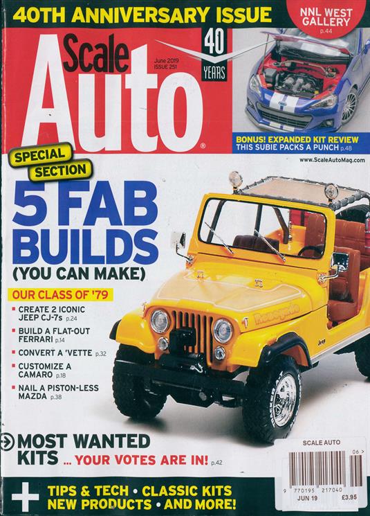 Scale Auto Enthusiast Magazine Subscription Buy at Newsstand.co.uk