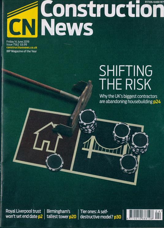 Construction News Magazine Subscription Buy at Newsstand.co.uk