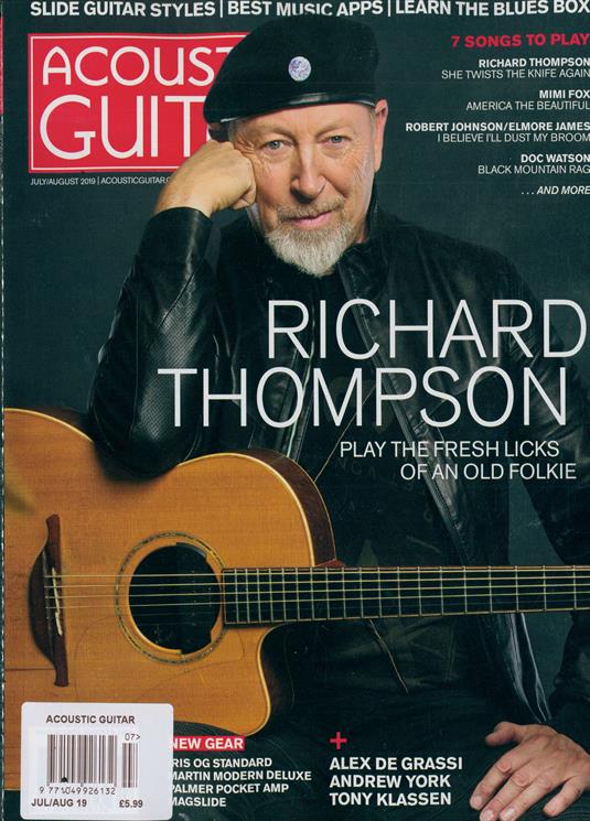 Acoustic Guitar Magazine Subscription Buy at Newsstand.co.uk Guitar