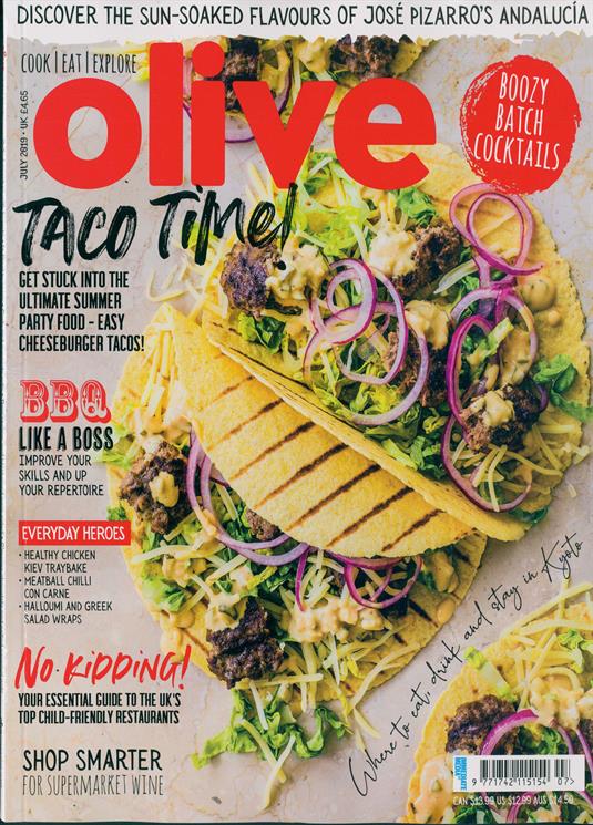 Olive Magazine Subscription Buy at Newsstand.co.uk Cooking & Food