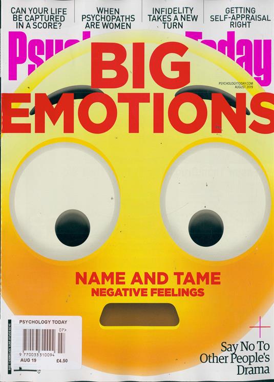 Psychology Today Magazine Subscription Buy at Newsstand.co.uk Body