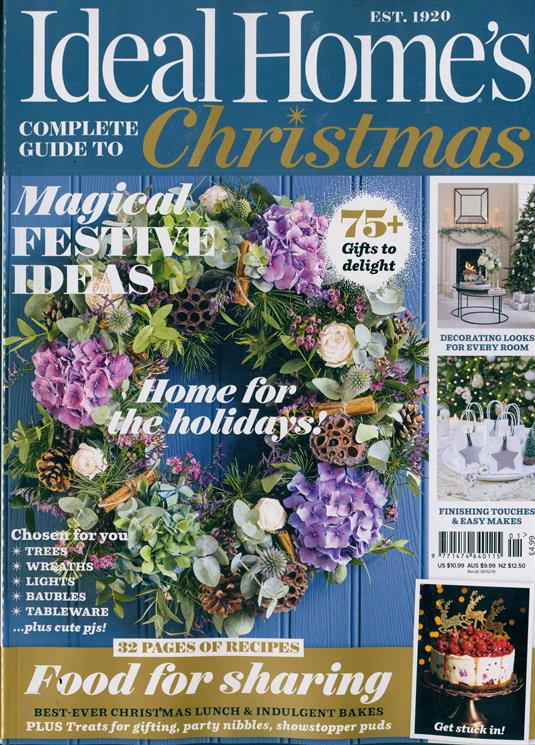 Ideal Home Christmas Special Magazine Subscription Buy at Newsstand