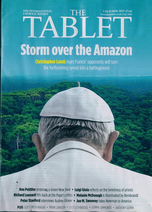 The tablet magazine subscription buy at newsstand co uk religion