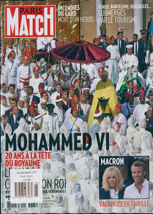 Paris Match Magazine Subscription | Buy at Newsstand.co.uk | French