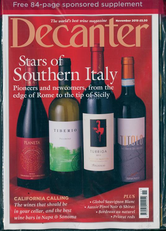 Decanter Magazine Subscription Buy at Newsstand.co.uk Cooking & Food