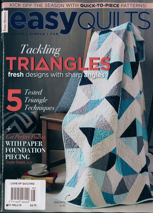 Love Of Quilting Magazine Subscription Buy at Newsstand.co.uk Quilting