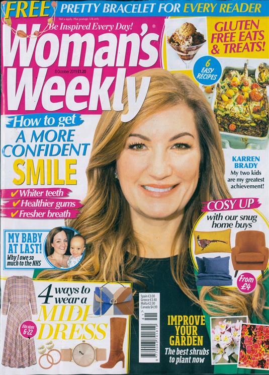 Womans Weekly Magazine Subscription | Buy at Newsstand.co.uk | Women's ...