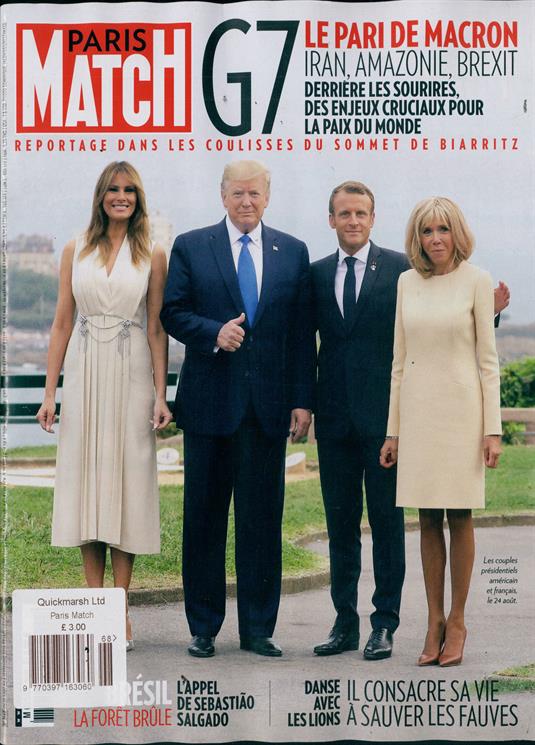 Paris Match Magazine Subscription | Buy at Newsstand.co.uk | French