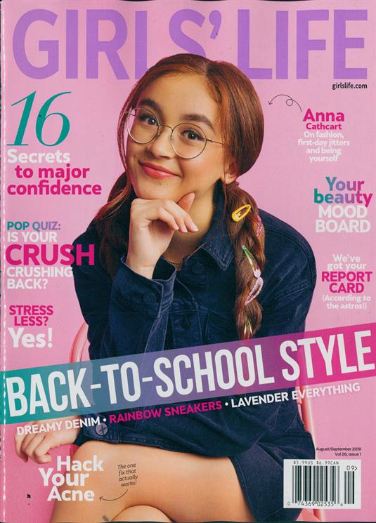 Girls Life Magazine Subscription Buy at Newsstand.co.uk Teen Fashion