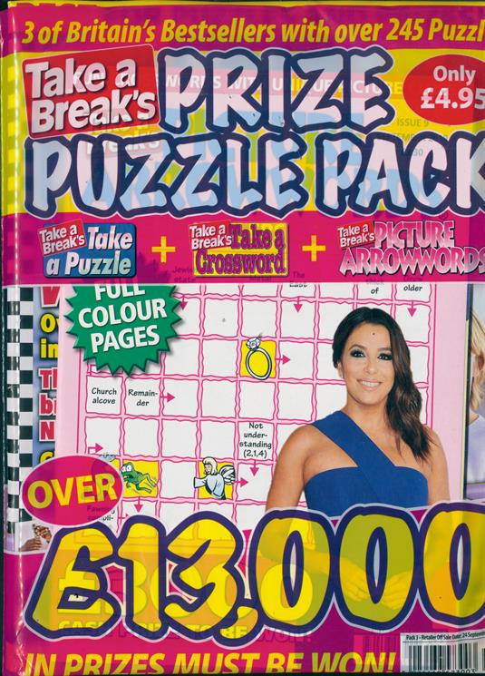 Tab Prize Puzzle Pack Magazine Subscription Buy at Newsstand.co.uk