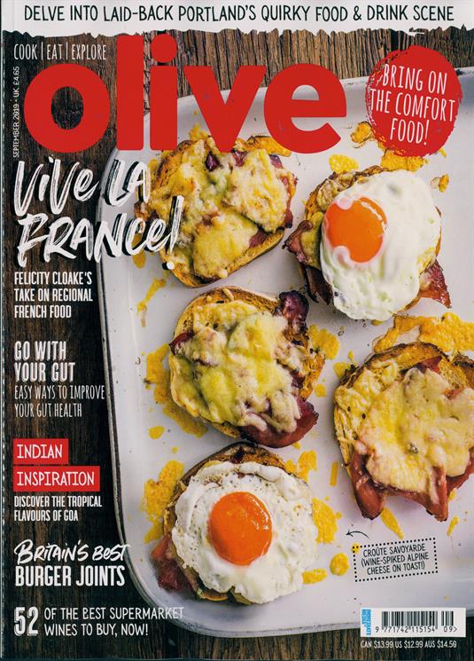Olive Magazine Subscription Buy at Newsstand.co.uk Cooking & Food