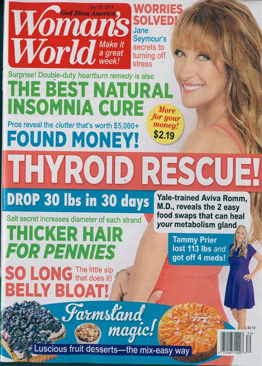 Womans World Magazine Subscription Buy at Newsstand.co.uk Women's