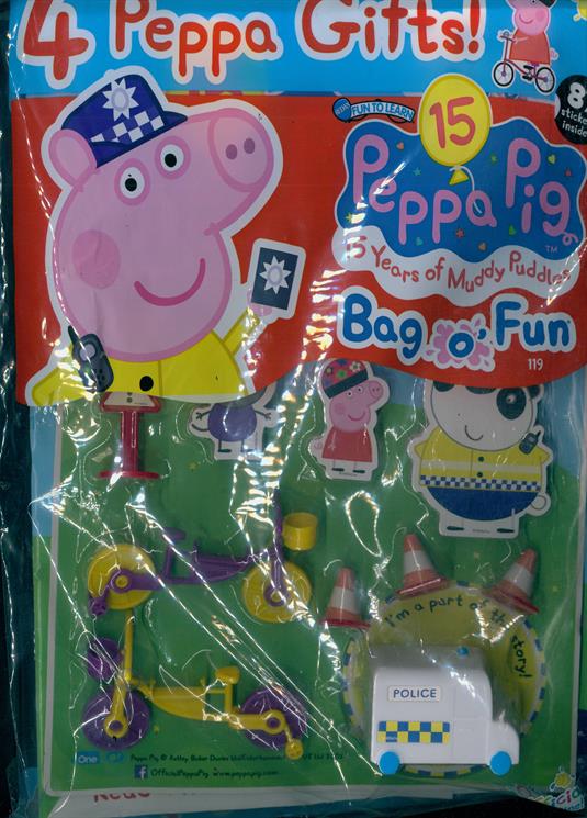 Peppa Pig Bag 0 Fun Magazine Subscription | Buy at Newsstand.co.uk