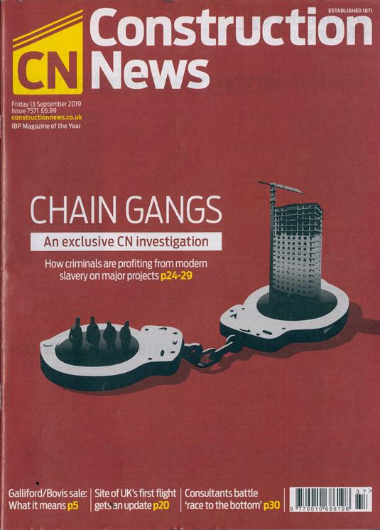 Construction News Magazine Subscription Buy at Newsstand.co.uk