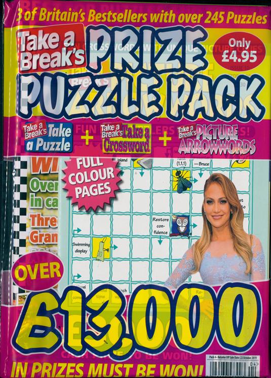 Tab Prize Puzzle Pack Magazine Subscription Buy at Newsstand.co.uk