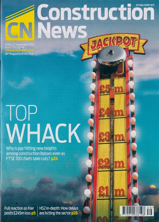 Construction News Magazine Subscription Buy at Newsstand.co.uk
