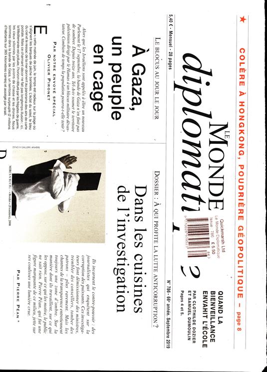 Le Monde Diplomatique Magazine Subscription Buy at Newsstand.co.uk French
