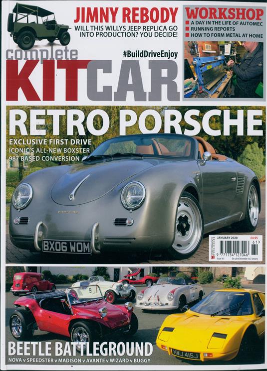 Complete Kit Car Magazine Subscription Buy at Newsstand.co.uk Kit