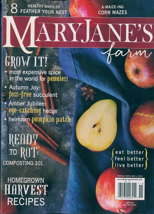 Mary Janes Farm Magazine Subscription Buy at Newsstand.co.uk Self