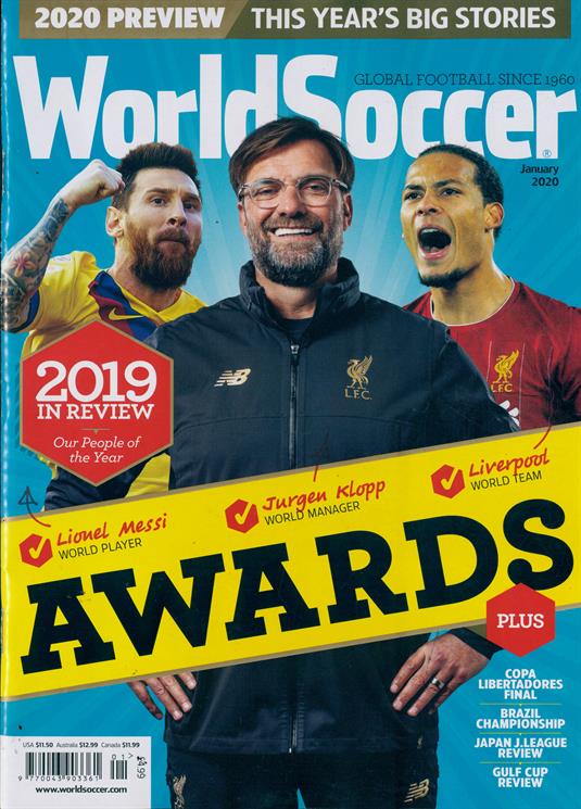 World Soccer Magazine Subscription Buy at Newsstand.co.uk Football
