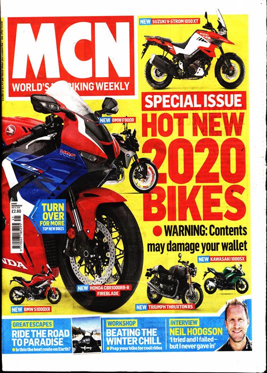 Motorcycle News Magazine Subscription Buy at Newsstand.co.uk