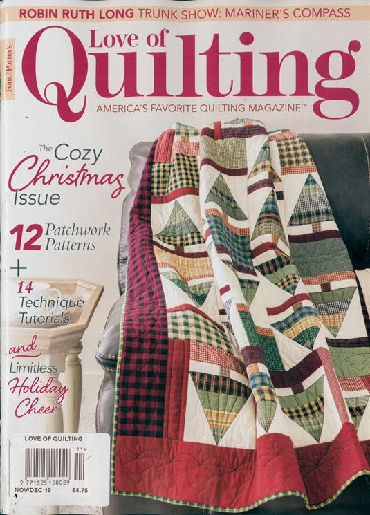 Love Of Quilting Magazine Subscription Buy at Newsstand.co.uk Quilting