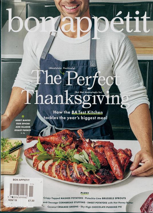 Bon Appetit Magazine Subscription Buy at Newsstand.co.uk Cooking & Food
