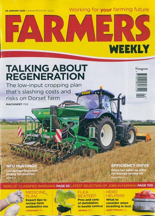 Farmers Weekly Magazine Subscription Buy at Newsstand.co.uk Agriculture