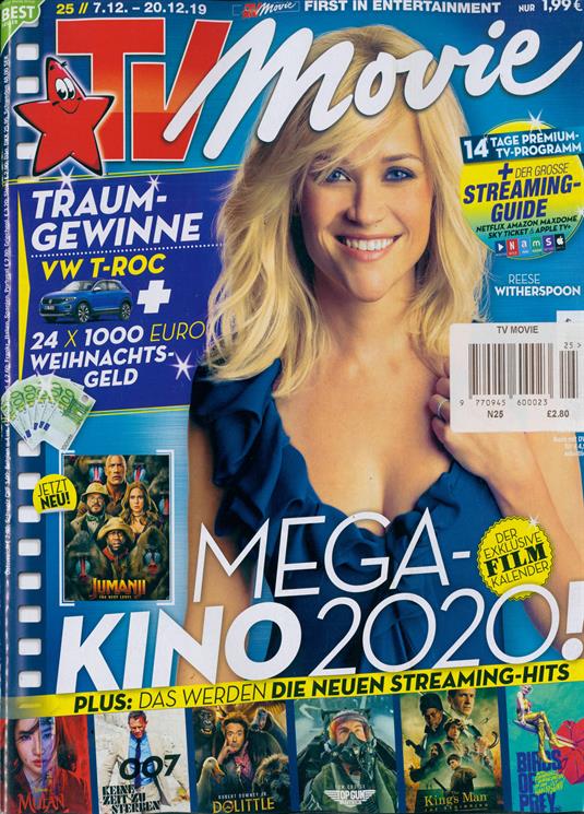 Tv Movie Magazine Subscription | Buy at Newsstand.co.uk | German