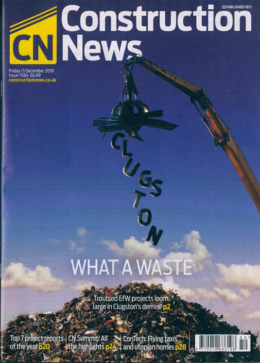 Construction News Magazine Subscription Buy at Newsstand.co.uk