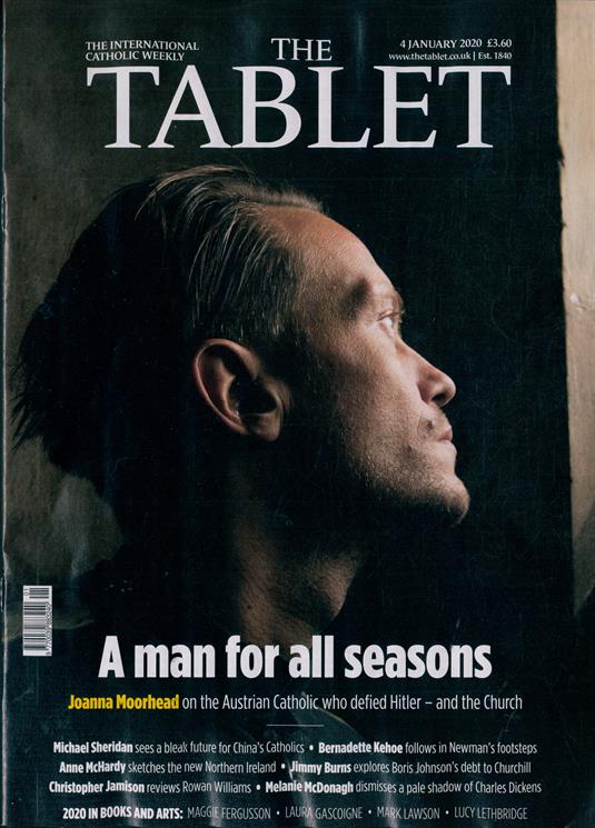 The tablet magazine subscription buy at newsstand co uk religion