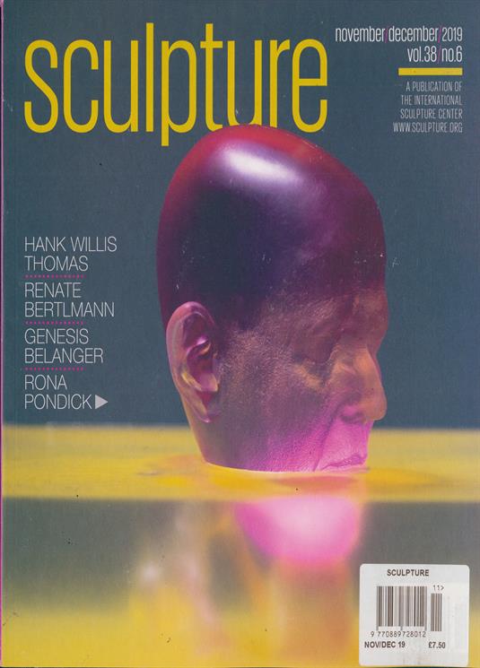 Sculpture Magazine Subscription Buy at Newsstand.co.uk Visual Arts