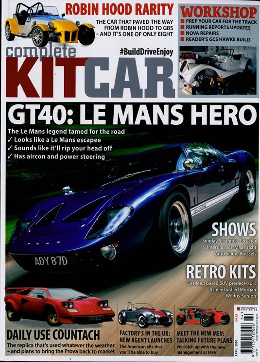 Complete Kit Car Magazine Subscription Buy at Newsstand.co.uk Kit