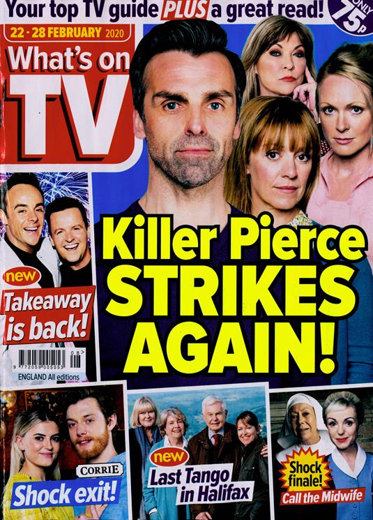 Whats On Tv England Magazine Subscription Buy at Newsstand.co.uk