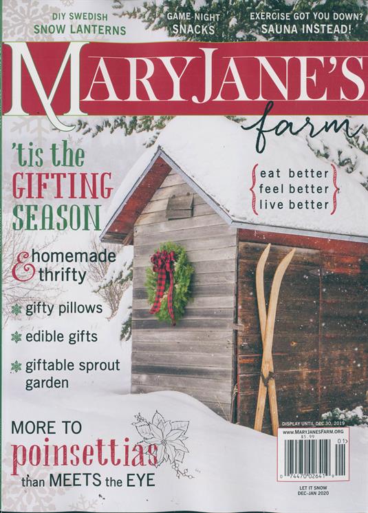 Mary Janes Farm Magazine Subscription Buy at Newsstand.co.uk Self